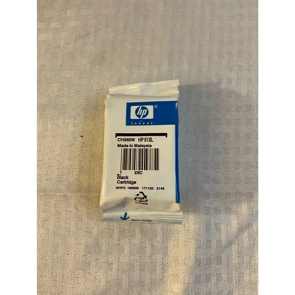 Hp 61 Xl black new‎ sealed expired 2